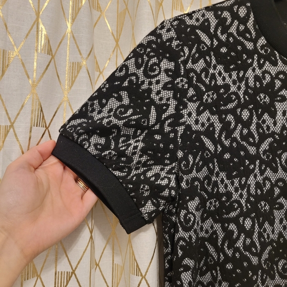 SOLD! AB Studio dressy t-shirt dress, size small - Picture 4 of 5